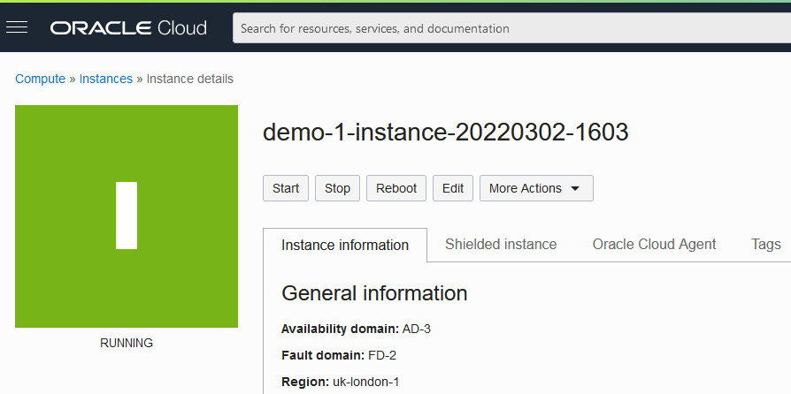 VPS server ip address, username and other details