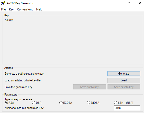 generate SSH keys for VPS sever